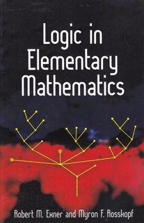 Logic in Elementary Mathematics (Dover Books on Mathematics)