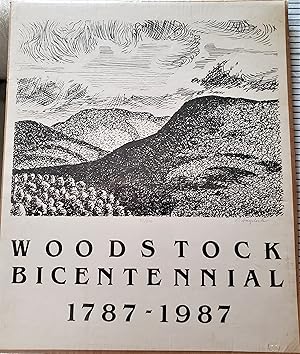 Woodstock Bicentennial 1787-1987 (SIGNED by Robert Angelock: Ltd. offset Lithograph