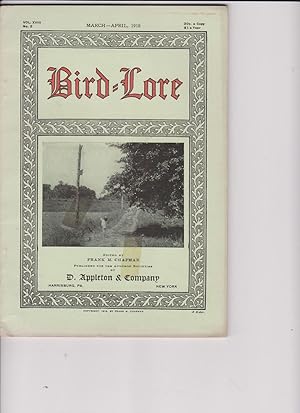 Bird-Lore, Vol. XVIII, No. 2, March-April 1916 by Chapman, Frank M., editor