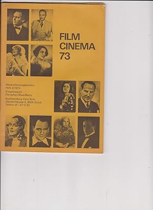 Film Cinema 73, Number 3 by Rohr, Hans, editor