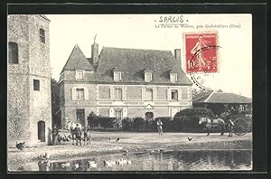 Carte postale Sarcus, La Ferme du Wallon