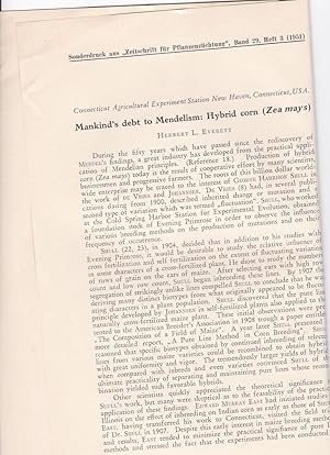 Mankind's Debt to Mendelism: Hybrid cord by Herbert L. Everett.