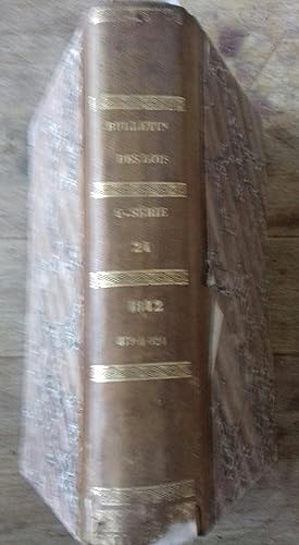 Bulletin des lois du royaume de France. 1842 - 1er semestre : Lois - Numéros 879 à 924.