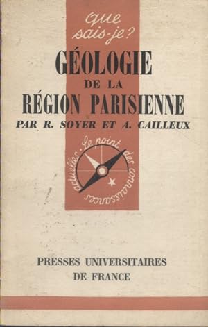 Géologie de la région parisienne.