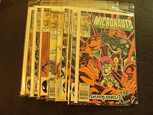 9 Iss Micronauts The New Voyages #1-3,7-12 Copper Age Marvel Comics
