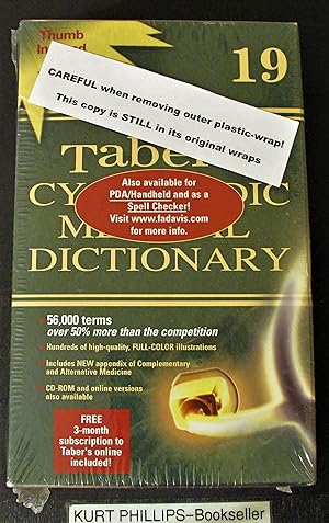 Taber's Cyclopedic Medical Dictionary -Thumb-Indexed Version