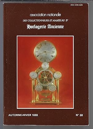 association nationale des collectionneurs et amateurs d'horlogerie ancienne n°38 automne-hiver 1983