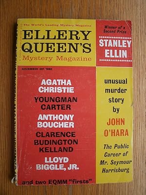 Ellery Queen's Mystery Magazine November 1962