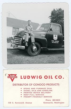 LUDWIG OIL - CONOCO GASOLINE KENNEWICK WA PHOTO COLLECTION