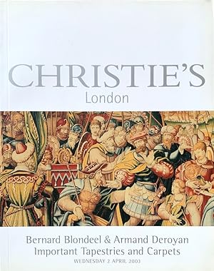 Bernard Blondeel and Armand Deroyan, Important Tapestries and Carpets (Auction code: BLONDEEL-6752)