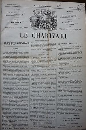 Le Charivari. Trente-troisième année - Lundi 15 Aout 1864 - 31 Décembre 1864 (138 Issues)