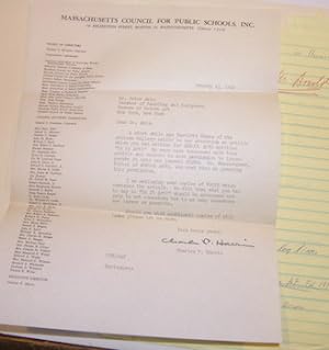 TLS Harris to Peter Selz, January 15, 1962. Re: inclusion of Selz article "Is It Art?" in the jou...