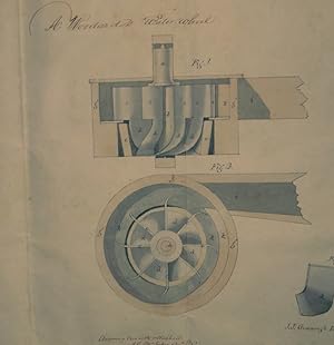 [ American Scientific Patent No 2622 ] for "Improvement in Water Wheels" May 12, 1842