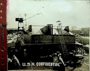 Photo Album of 75 Original "Progress" Photographs of US Navy LSMs (Landing Ship Medium) 201, 204,...