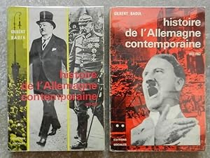 Histoire de l'Allemagne contemporaine. I. 1917-1962. II. 1933-1962.