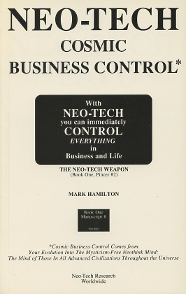 Neo-Tech Cosmic Business Control - Book One
