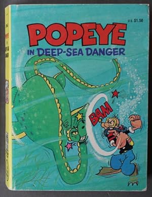 POPEYE IN DEEP SEA DANGER (Big Little Book 5700 Series; Whitman #5768-2