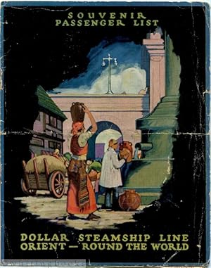 Souvenir Passenger List for Dollar Steamship Line, S.S. President Lincoln, Voyage Seven Sailing f...
