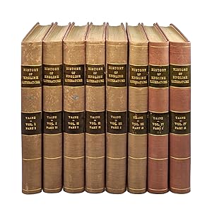 History of English Literature (Four Volumes in Eight) [Limited Edition, #1 of 500]