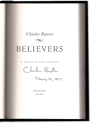 Believers: A Novella and Stories.