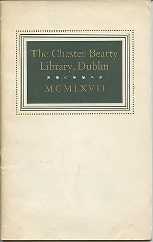 The Chester Beatty Library, Dublin