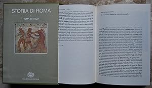STORIA DI ROMA. VOLUME PRIMO. ROMA IN ITALIA.