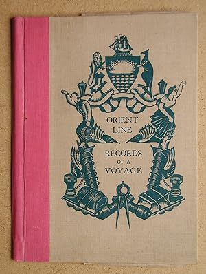 Orient Line: Records of a Voyage Folder.