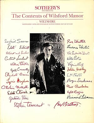 The Contents Of Wilsford Manor Wiltshire