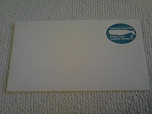 Herman Melville Moby Dick Stamped Envelope