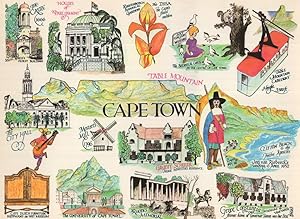 Cape Town South Africa University Beach Giant PB Rare Postcard