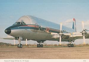 HeavyLift Cargo Airlines CL-44-D Guppy EI-BND Plane Postcard