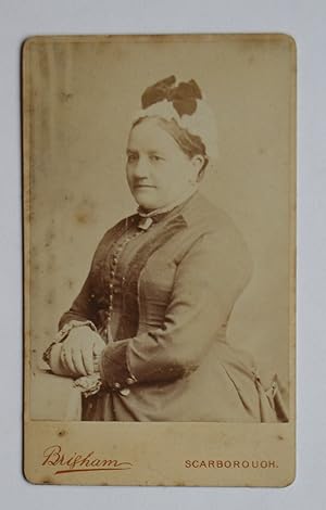 Carte De Visite Photograph: Portrait of a Woman.