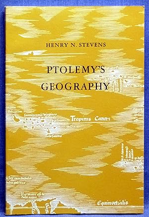 Ptolemy's Geography, A Brief Account Of All The Editions Down To 1730