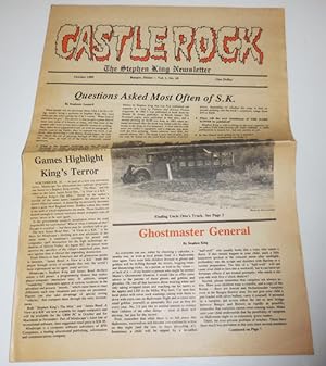 Castle Rock The Stephen King Newsletter Volume 1 No. 10