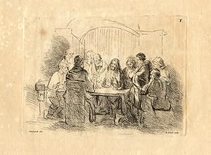 Antique Print-CHRIST APOSTLES-REMBRANDT-Picart-1734