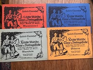 Halters Tourenheft V: Leichte Märsche, Tänze und Vortragsstücke für Mandoline I Mandoline II (ode...