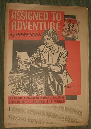 Assigned to Adventure Philadelphia Record Supplement for January 1, 1939