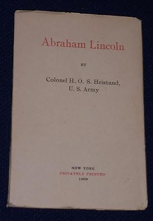 Abraham Lincoln: Being an Address Delivered Before the Men's League of the Broadway Tabernacle, F...