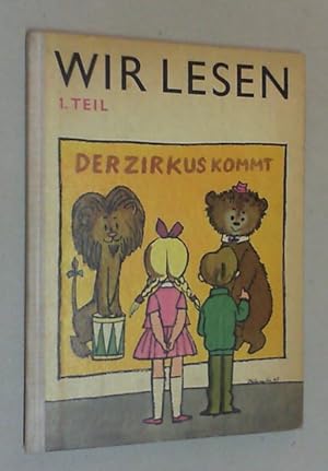 Wir lesen. 1. Teil. Lesebuch für Gehörlosenschulen.