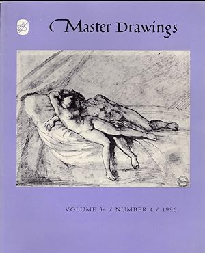 MASTER DRAWINGS Volume 34/ Number 4/1996 Kunstzeitschrift, Art Magazine