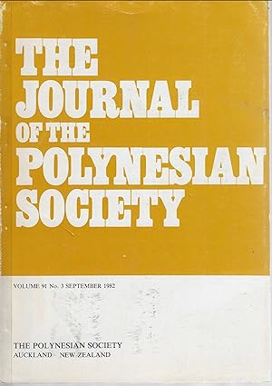 The Journal of the Polynesian Society. Vol. 91. No. 3. September 1982.