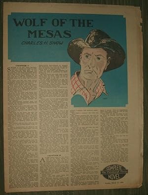 Wolf of the Mesas Pittsburgh Press Complete Novel March 17, 1946