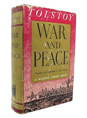 WAR AND PEACE Modern Library G1