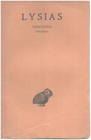 Discours ( XVI -XXXV )