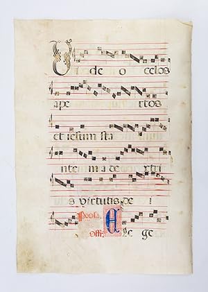 FROM AN ANTIPHONER IN LATIN