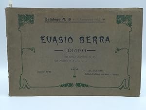 Evasio Berra. Torino. Catalogo n. 18. Utensili e forniture d'orologeria. 1912