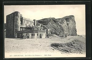 Carte postale Bruneval, la Villa La Falaise