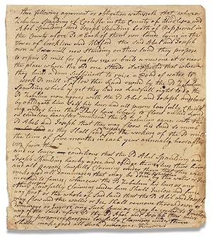 [Late 18th century Draft of Legal Agreement between Zebulon Spaulding; Abel Spaulding; Joseph Spa...