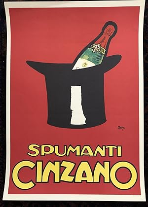SPUMANTI CINZANO. (Original Vintage Poster)