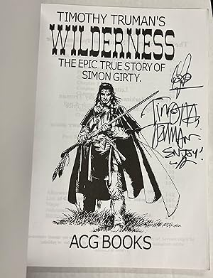 WILDERNESS - The True Story of SIMON GIRTY - The Renegade (A Graphic Novel Biography) SIGNED Copy